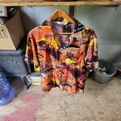 Vintage Aremar Tropical Shirt (M)