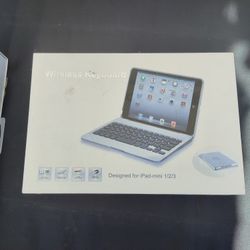 Cover Y Teclado Bluetooth Para Tablet