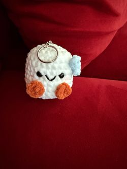Crochet keychain