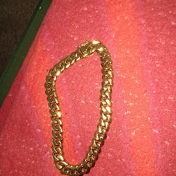 Selling Ryme Stone Watch , And A Stainless Steel Gold Cuban link 