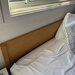 Queen Bed WITH High Quality Wood Frame