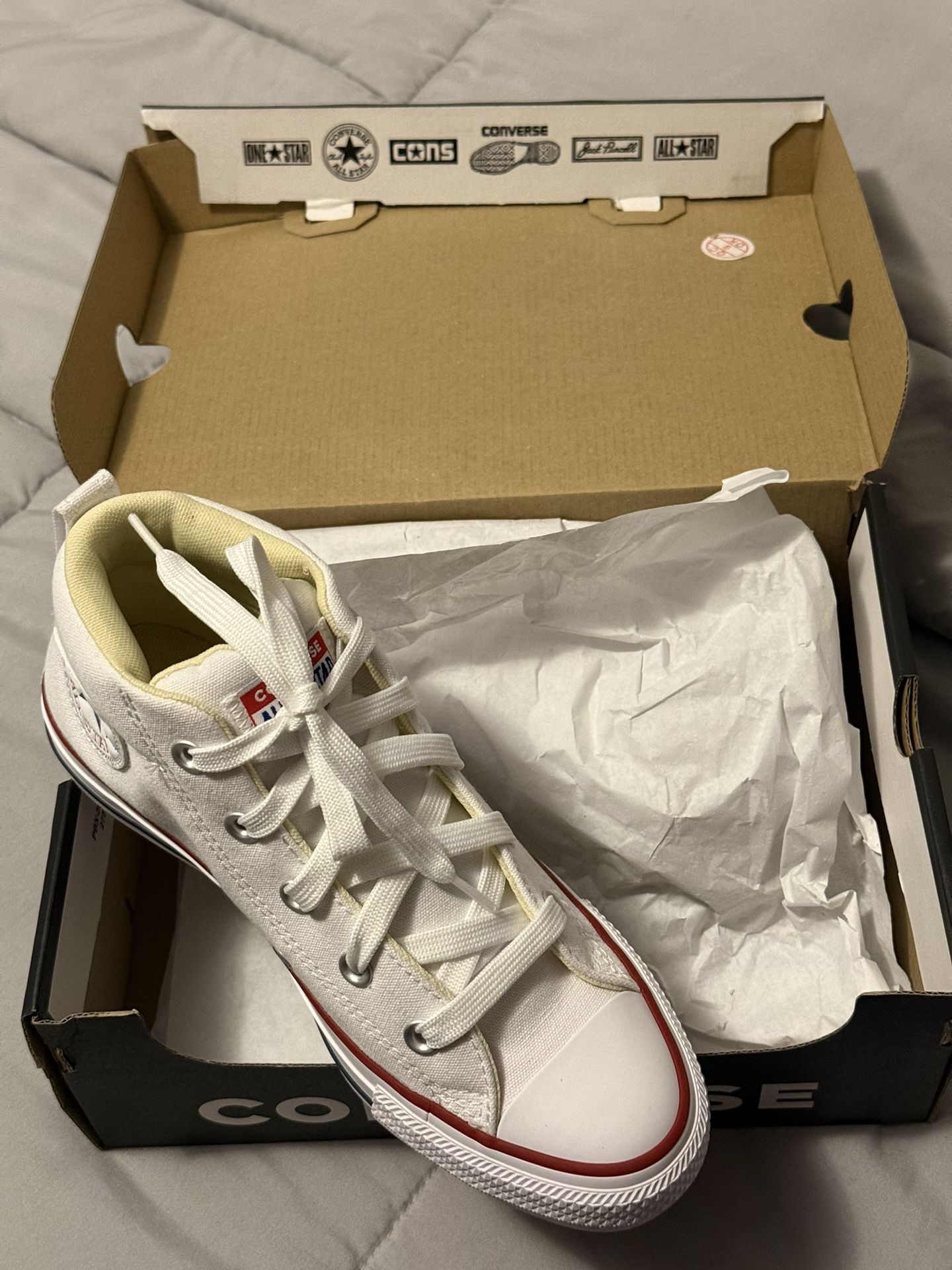 Women’s White Converse