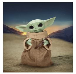 Galactic Snackin Grogu (Baby Yoda) Star Wars Animatronic Toy Figure