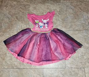 Hello kitty toddler dress 2t