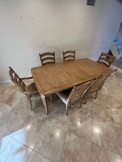 Table and chairs