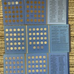 Coin Collection 1(contact info removed) Dimes , Steel And Wheat Pennies