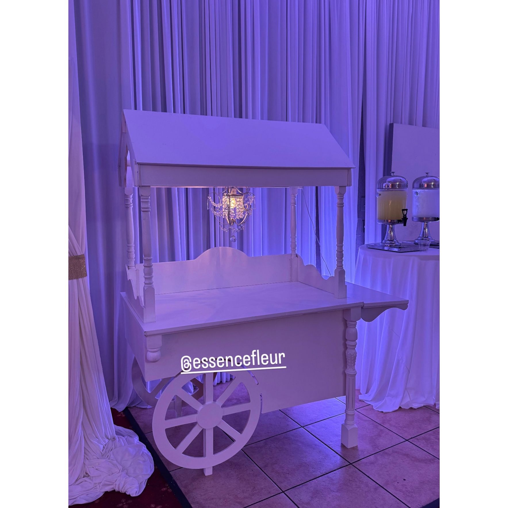 Candy Cart And Marquee Letters