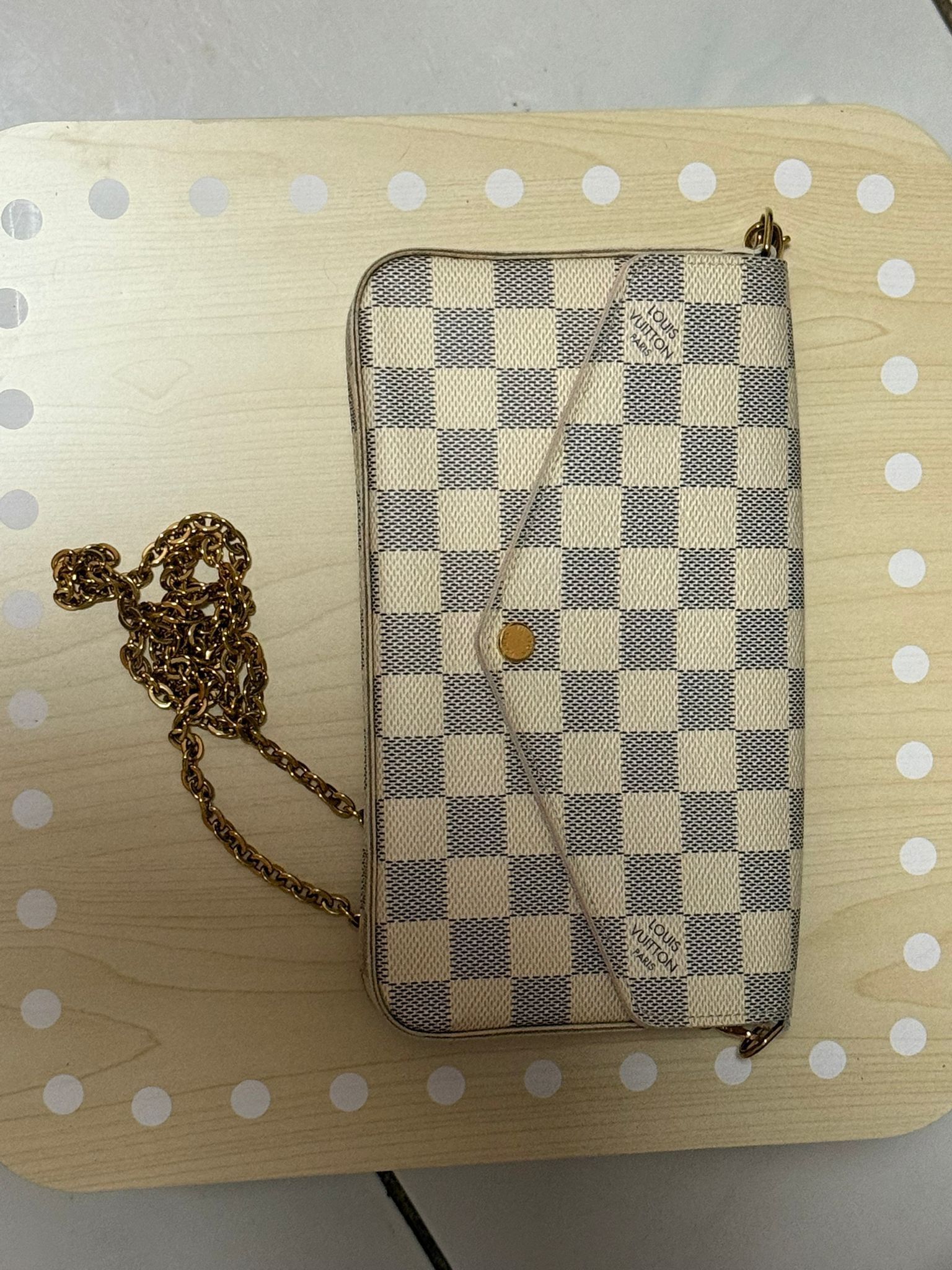 Louis Vuitton Damier Azur Felicie Pochette