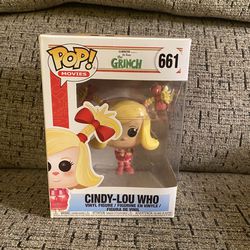 NEW Funko Pop Cindy-Lou Who #661 Dr. Seuss The Grinch Movies Vinyl Figure