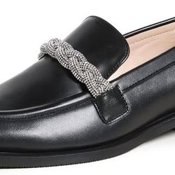 Stuart Weitzman women’s Palmer High shine Loafer  SAVE $120.00