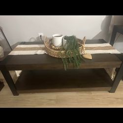 Coffee Table And End Tables