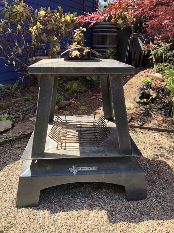 New Braunfels fire pit.