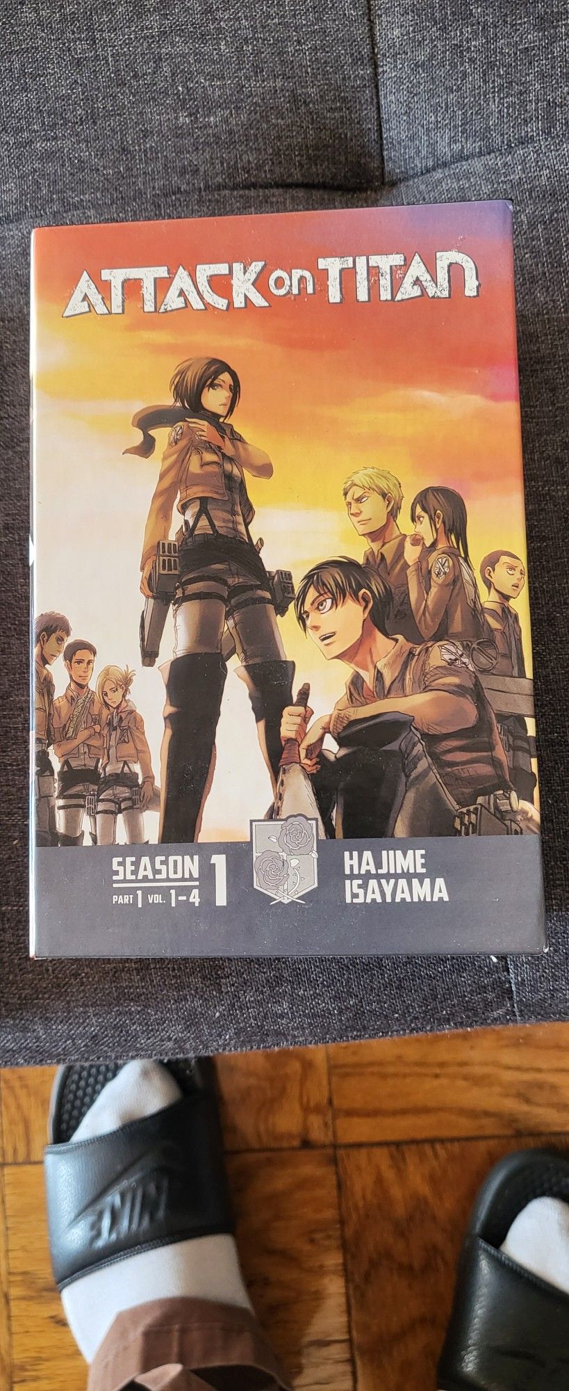 Attack On Titan Manga Set Chapters 1-4