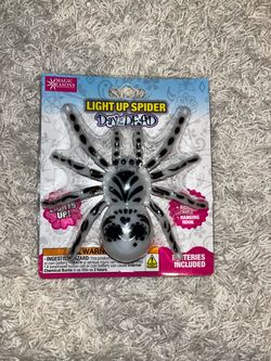 Magic Light Up Spider