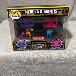 Nebula And Mantis Funko Pops