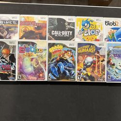 🎮 10 Nintendo Wii Game Lot 2 of 2 – Priced to Sell 🎮