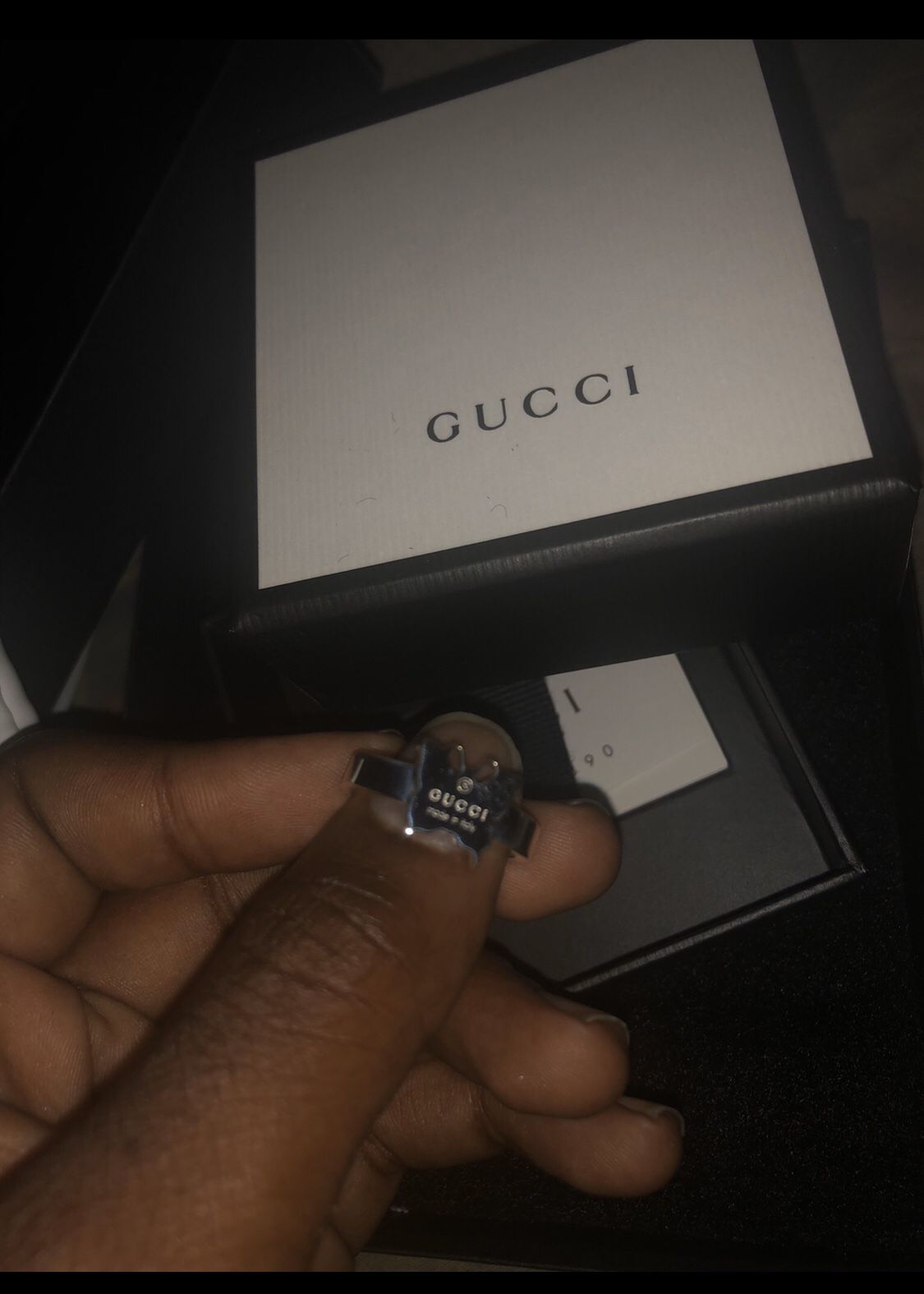 Gucci ring size 8 women’s