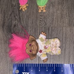 Vintage Troll Dolls Bundle