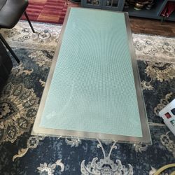 23x47 Glass Coffee Table 