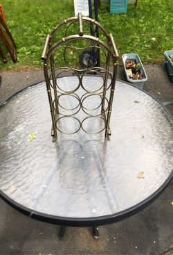 Wine Rack Brass