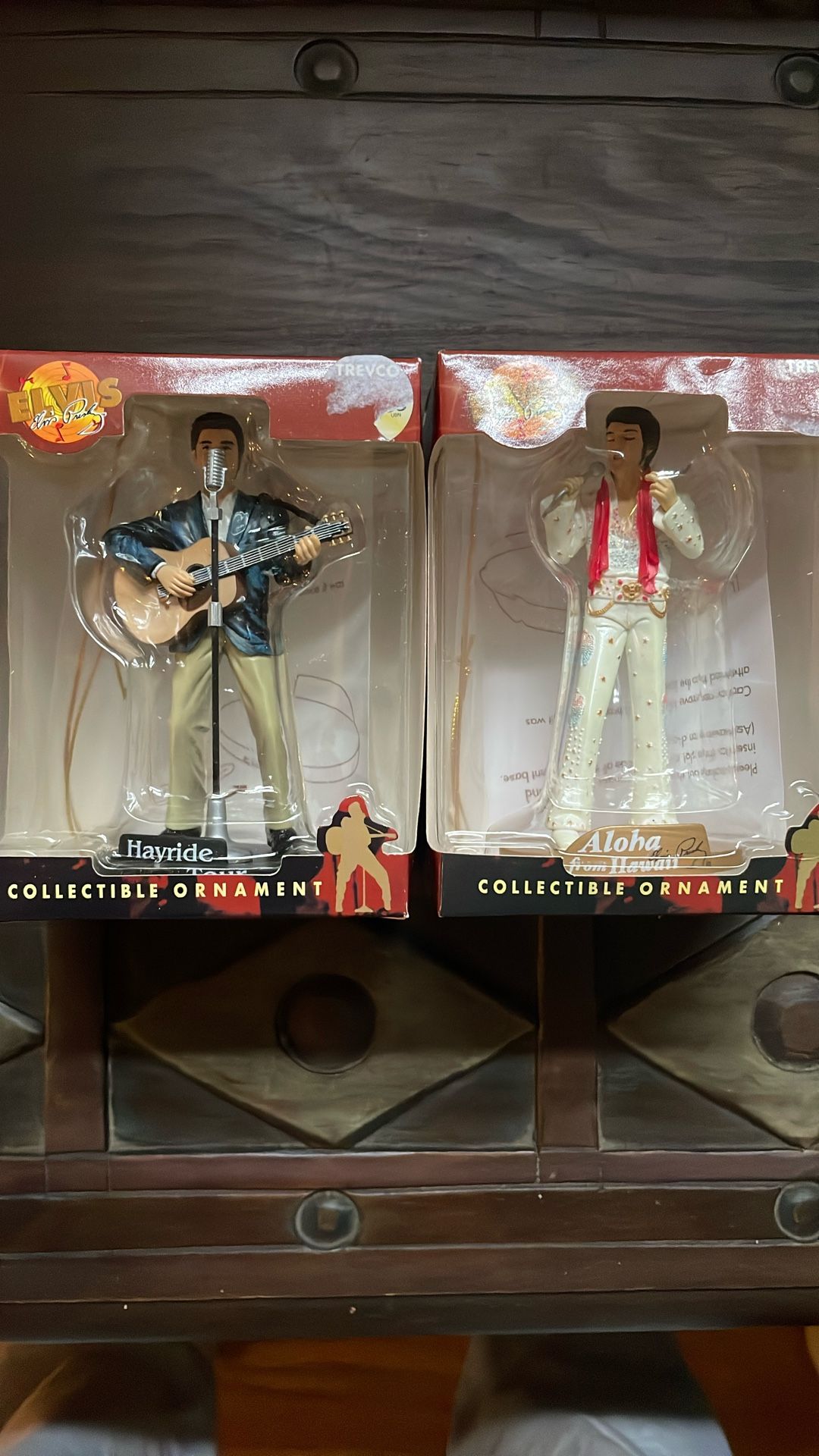 Elvis Ornaments … Vintage trevco