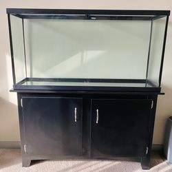 55 Gallon Fish Tank With Cabinet Stand