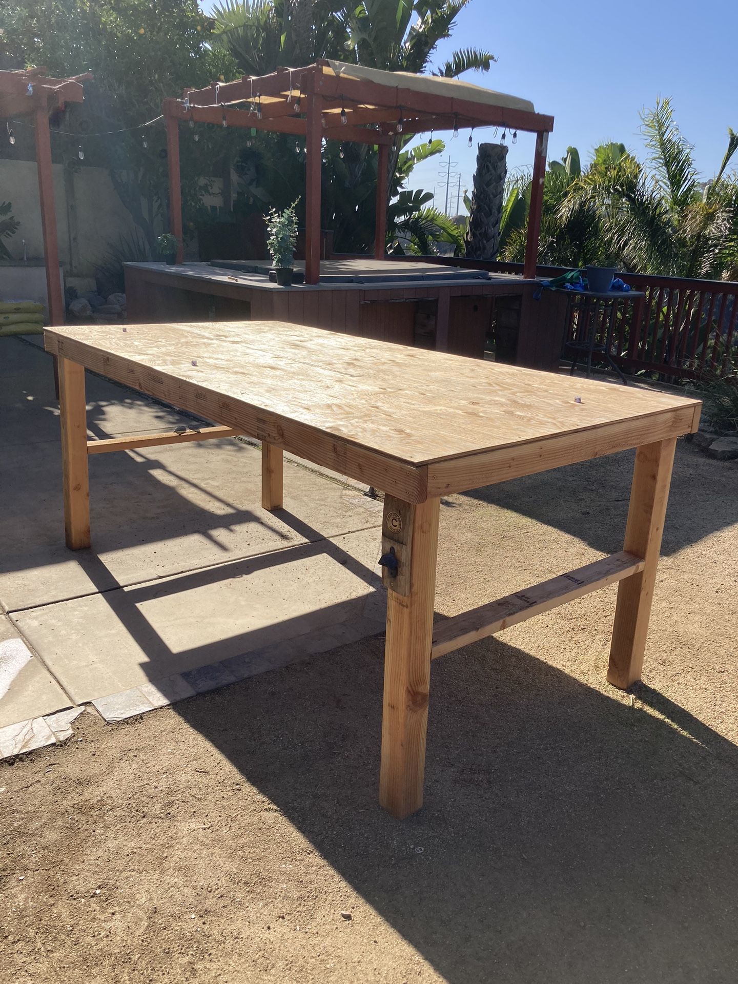 Beer Pong Beer Dye Table