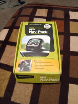 For sale Brand New Bracketron Universal mobile electronics GPS Nav-Pack. Weighted Dash Mount & Carrying Case. Please see pictures for more details.