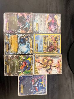 Pokémon EX & BREAK Holo Card Lot (7 Cards)
