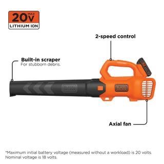 Cordless 20V Max Leaf blower