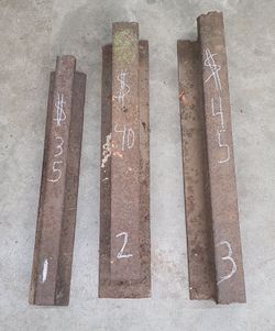 Different Sizes Of Old Heavy Steel Railroad Track ( Price Reduced)
