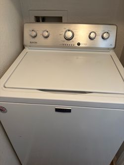 Maytag washer and dryer