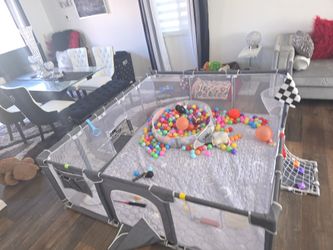 Large Playpen for Babies and Toddlers
