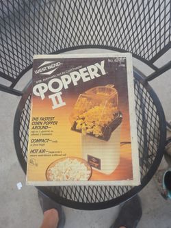 West Bend Poppery II Hot Air Popcorn Maker