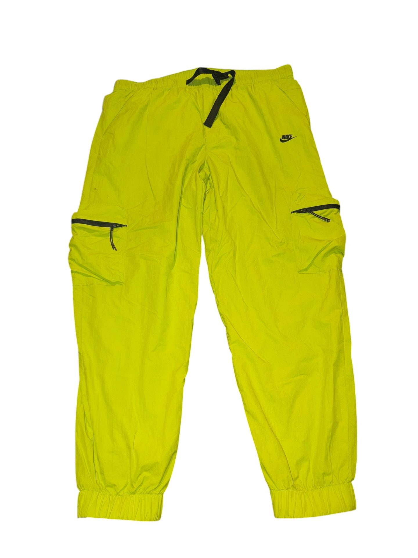 Nike Tech Pack Mens 2XL Yellow Sweatpants