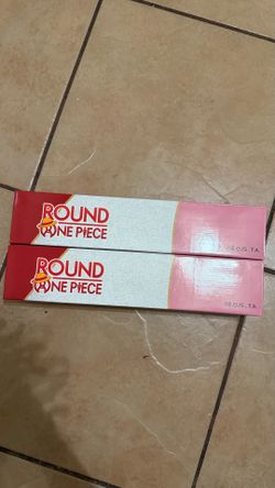 One Piece x Round1 Promo Luffy x Chopper Playmat NEW IN HAND Play Mat