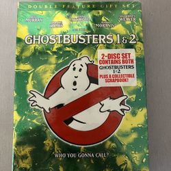 Ghostbusters 1 & 2 DVD Set (New Unopened)