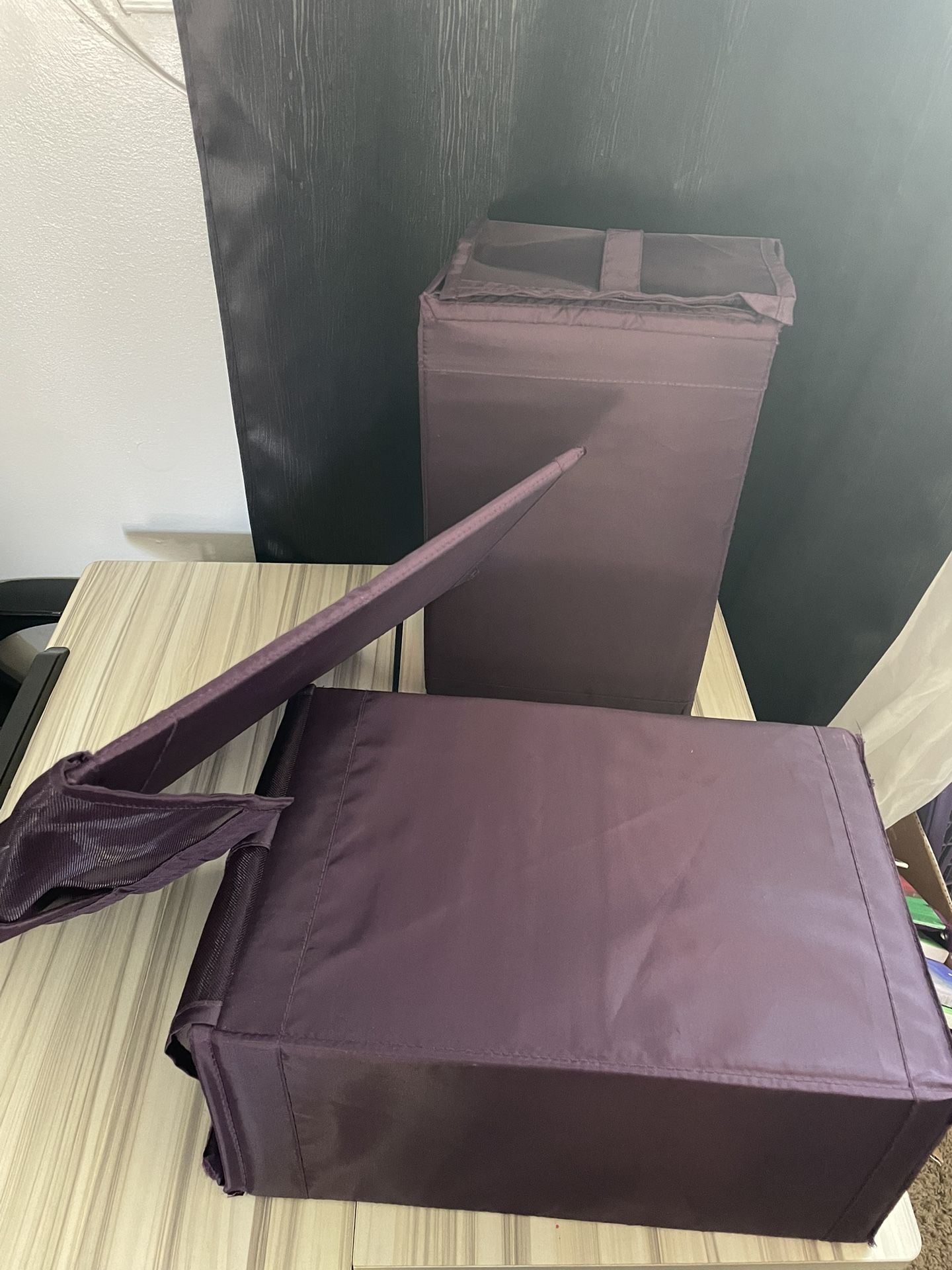 IKEA Purple Shoeboxes (collapsible)