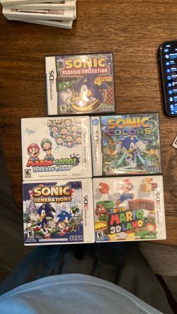 Nintendo ds , 3ds games