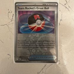 Team Rocket's Great Ball • Destined Rivals Pokemon Destined Rivals • 175/182