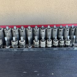 1/2” Drive Metric Socket Set Shallow & Deep