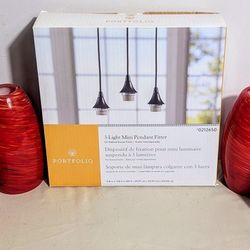 Portfolio 3-Light Mini Pendant Fitter