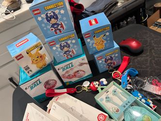 Kids toys / build blocks /Captain America /Sonic /Mario