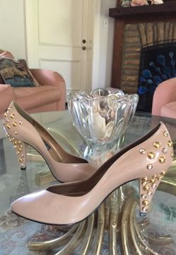 Stuart Weitzman pumps, size 6m, made in Spain, 3" heel, never worn. $25.00