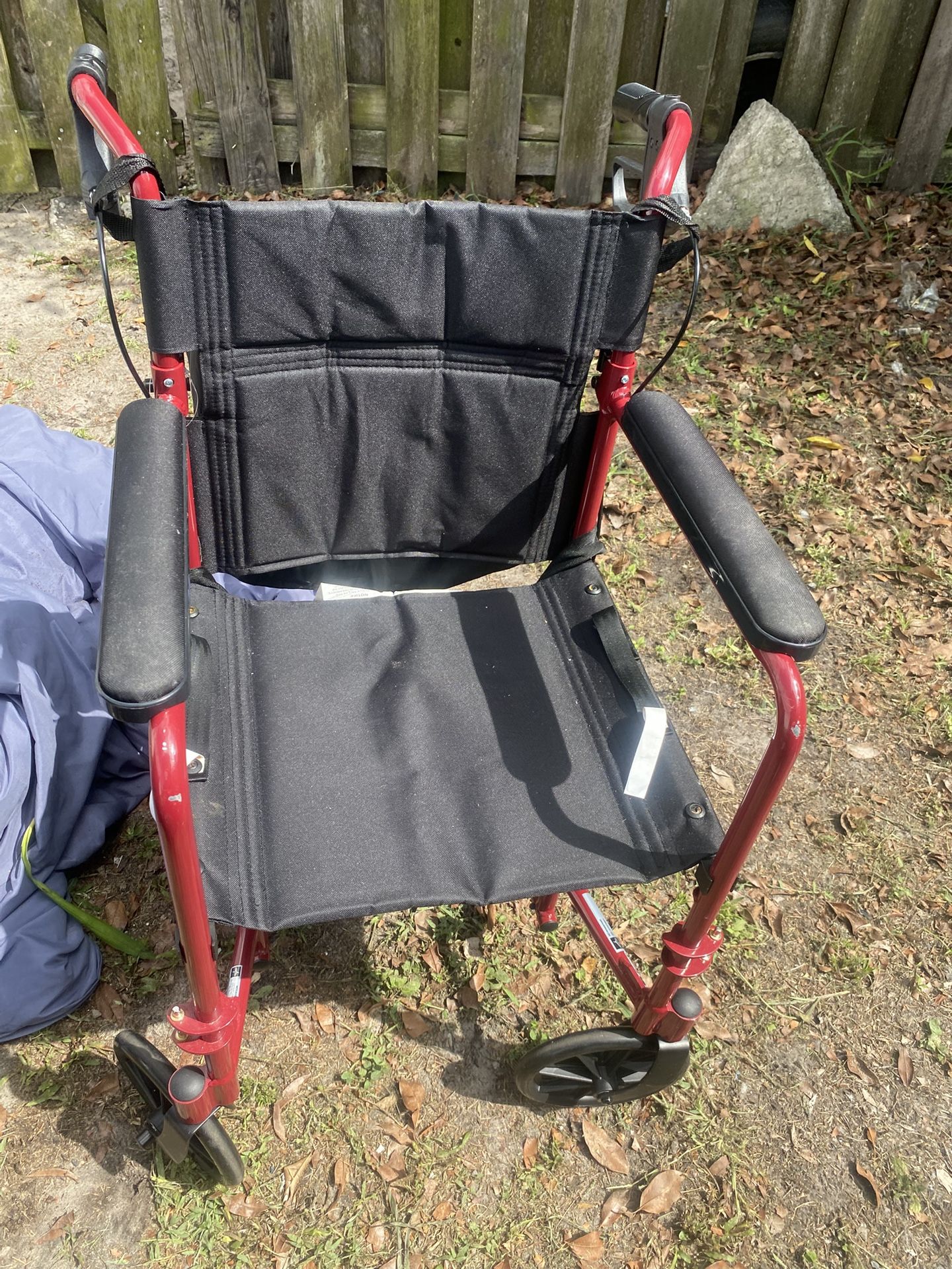 Wheelchair Only One Foot Rest