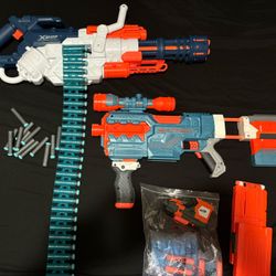 Nerf & X Shot Gun