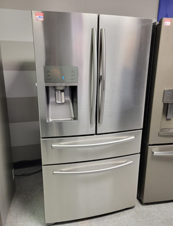 Samsung 4‑Door French Door Fridge – Stainless, Ice & Water