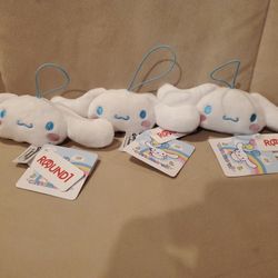 NEW Sanrio Cinnamoroll Hanging Plush from Round1