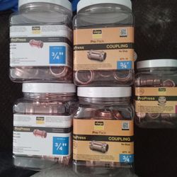 Viega Propress coupling3/4.../caps1/2