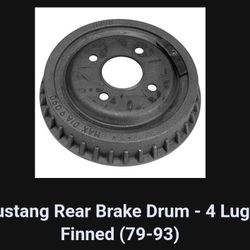 79-93 Mustang Drum Brake Rebuild 